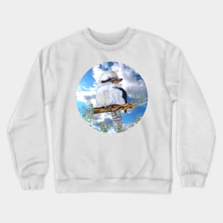 Bird. Australian Kookaburra Crewneck Sweatshirt